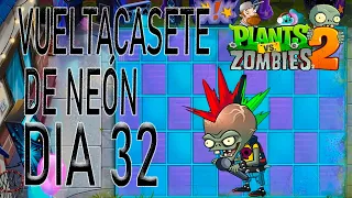 Plantas vs Zombies 2 Vueltacasete de neón Dia 32 DR ZOMBOSS