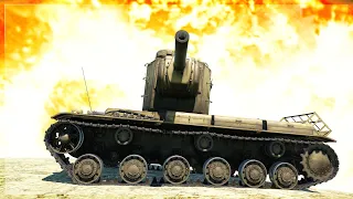 MAKE HIGH EXPLOSIVE EXPLODE AGAIN (War Thunder German KV-2)