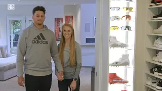 Patrick Mahomes’ Dream House Has Closet with 180 Pairs of His Favorite Shoes