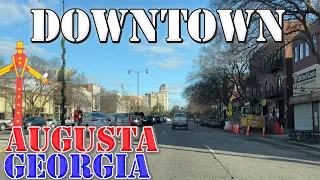 Augusta - Georgia - 4K Downtown Drive