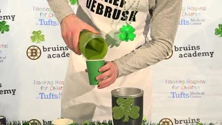 Bruins Academy | Chef DeBrusk: Shamrock Smoothie