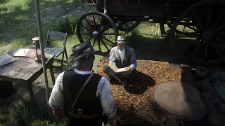 RDR2 - That's why in no case should you spend the debt that you have to pay back to Strauss!