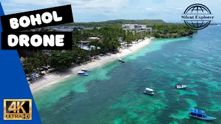 Discover Bohol, Philippines: A 4K Aerial Journey Over Pristine Beaches and Clear Blue Waters