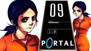 Portal 1-09. Полное прохождение игры как проходить Портал 1, глава 3, Камера испытаний 09