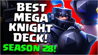 BEST MEGA KNIGHT Deck in Clash Royale (2021)