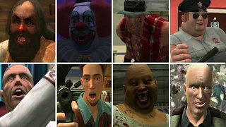Dead Rising Remastered (PS4) - All Psychopaths (Bosses) With Cutscenes