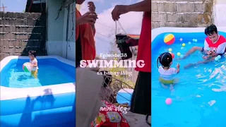 Episode 38: SWIMMING — sa bahay 🏊 | Aeri Eomma