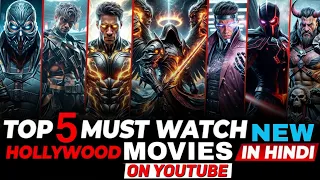 Top 5 Best Action/Sci-fi/Fantasy Movies on YouTube in Hindi | New Hollywood Movies on YouTube
