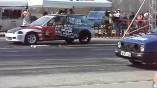 Drag  civic vs golf