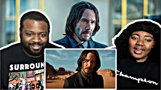 JOHN WICK CHAPTER 4 FINAL TRAILER REACTION 🧑🏾‍💻‼️ Keanu Reeves |  Donnie Yen | Bill Skarsgård