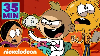 Loud House y los Casagrande| 35 MIN de las bromas más divertidas | Nickelodeon en Español