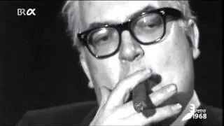 Friedrich Dürrenmatt - Gespräch mit Friedrich Luft (1968)