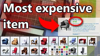 I used only the most EXPENSIVE ITEM to build this house - The Sims 4