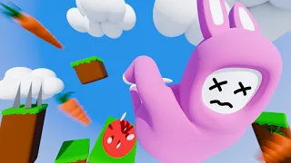 Я Прошёл Все Уровни в Игре SUPER BUNNY MAN