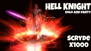 Solo and Party Pvp Hell Knight  - Scryde  x1000  Lineage 2