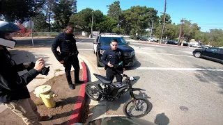 Electric Venom x SurRON gets Pulled OVER