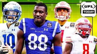 Hakeem Butler is on 🔥 FIRE 🔥STL WR joins LIVE as he puts NFL teams on notice 👀 |  UFL Today 🏈