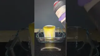 Toilet Paper vs Sulfuric Acid #shorts #acid #science #scienceexperiment