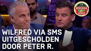 Wilfred tijdens VI-uitzending via sms uitgescholden door Peter R. de Vries | CAFÉ HENDRIKS & GENEE