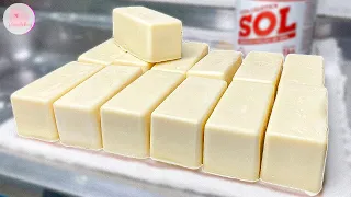 HOW TO MAKE HOMEMADE SOAP WITH 2 LITERS OF ECONOMIC USED OIL | SUPER PERFORMANCE