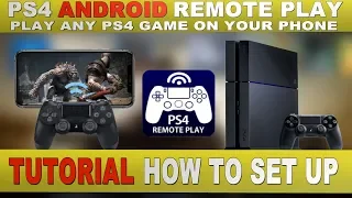 PS4 Remote Play Available On All Android Devices | Play any PS4 game on your phone!