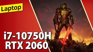 i7-10750H + RTX 2060 Laptop // Test in 10 Games