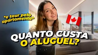 TOUR pelo APARTAMENTO no Canadá, QUANTO CUSTA o aluguel? Dicas de como alugar no Canadá 🇨🇦 Montreal