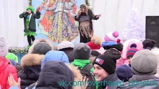 Открытие городской елки в Донецке РФ
