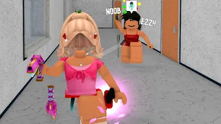 BEATING Toxic Teamers USING VOICE CHAT in Roblox Murder Mystery 2