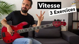 3 Exercices pour Augmenter votre Vitesse 🎸 Cours de Basse