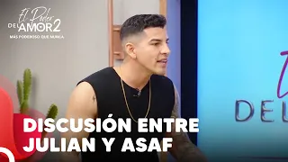 Julian Está En Medio De Kari Y Asaf | El Poder Del Amor 2 Capitulo 45