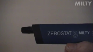 Film ukazujący pistolet antystatyczny do płyt winylowych Milty Zerostat
