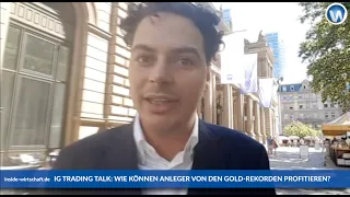 IG Trading Talk: "Gold, Silber, Palladium - Edelmetalle haben weiter Potenzial - Depot - Lagerung"