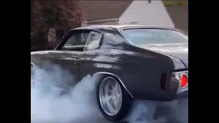 1971 Chevy Chevelle SS Burning 🔥 💨