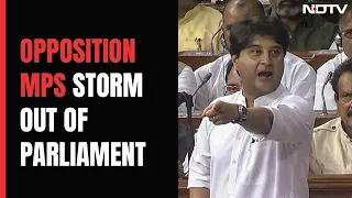 "Opposition Only Cares About Their Stature," Says Jyotiraditya Scindia In Lok Sabha