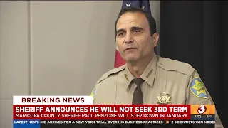 Maricopa County Sheriff Paul Penzone to step down in 2024