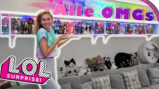 Das längste LOL Suprise Regal der Welt DIY 😲 ALLE meine OMG Dolls! 🤩 Doll Collector 👭 deutsch