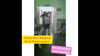 Knee replacement - Recovery timeline