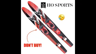 HO Blast Waterski Review with X7 Binding