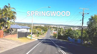 [4K] Driving Brisbane, Springwood, Queensland Australia