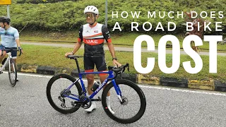 Cycling Malaysia VLOGs #12 : How much is your roadbike? And One Cycling Industry Teh Tarik Ride.