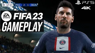 FIFA 23 - PSG vs. Manchester United - PS5 Next Gen Gameplay - Champions League Final Full Match | 4K