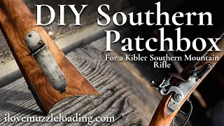 How to make and install a Bean Style Patchbox in your Kibler Southern Mountain Flintlock Kit