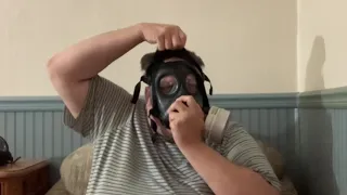 Donning an Avon FM12 Gas Mask
