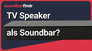 Der Bestseller unter den Mini Soundbars – Bose TV Speaker im Test