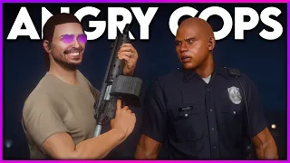 GTA RP | STEALING FROM HELPLESS COPS