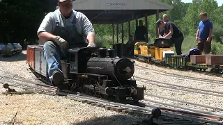 White Creek Railroad: Steam Switching Operation at Cornertown