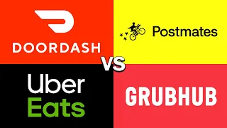 DoorDash vs. Postmates vs. Uber Eats vs. Grubhub