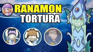 Ranamon torturando en Digimon Frontier Español latino