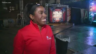 11Alive's Natisha Lance takes on 'American Ninja Warrior'